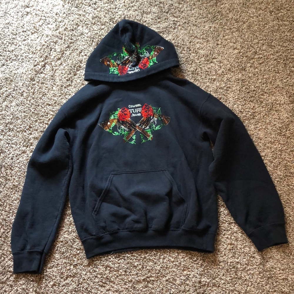 Cowgirl tuff jeans sweatshirt